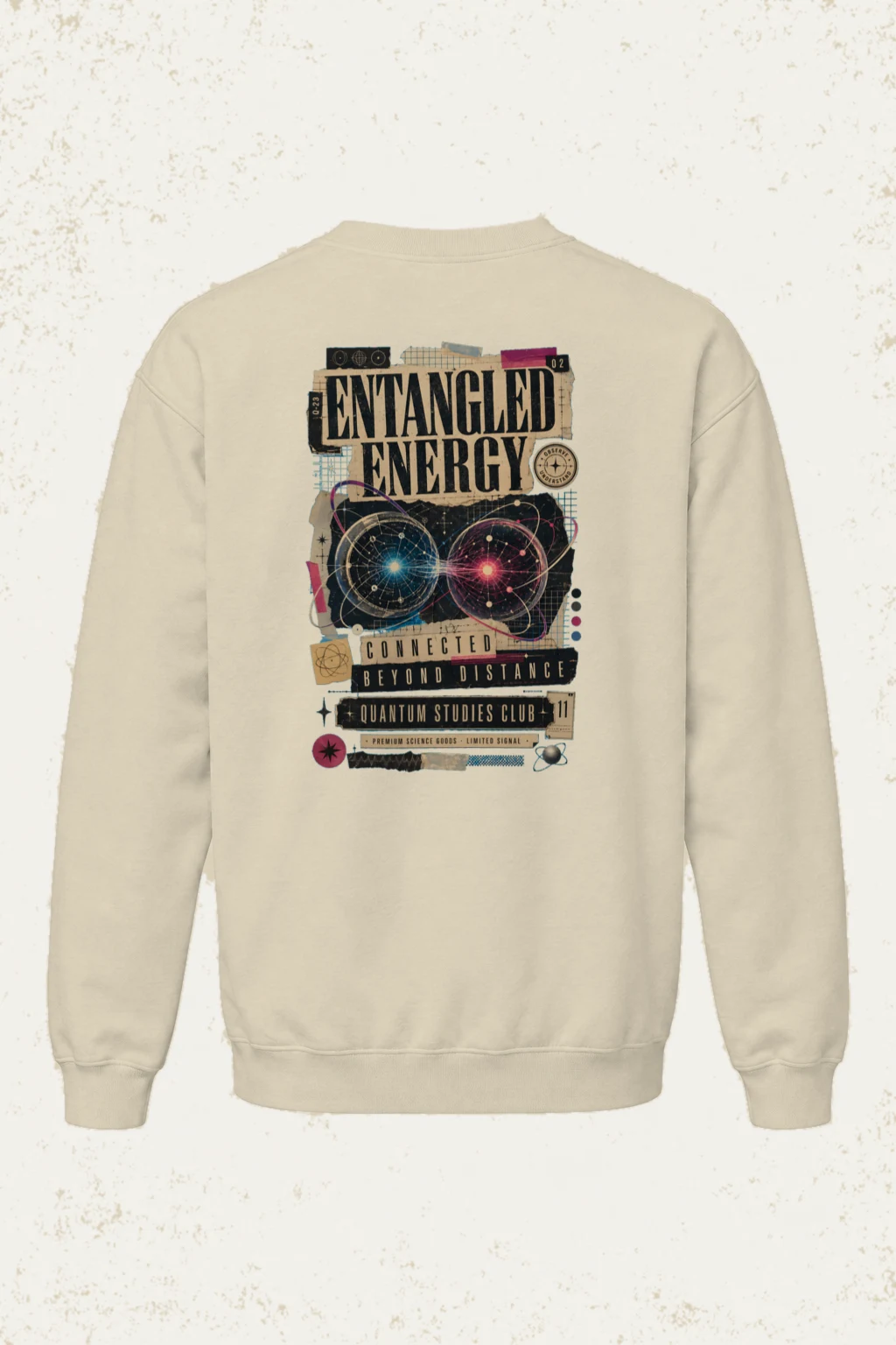 "Entangled Energy" Unisex Sponge Fleece Crewneck Sweatshirt | Bella + Canvas 3901