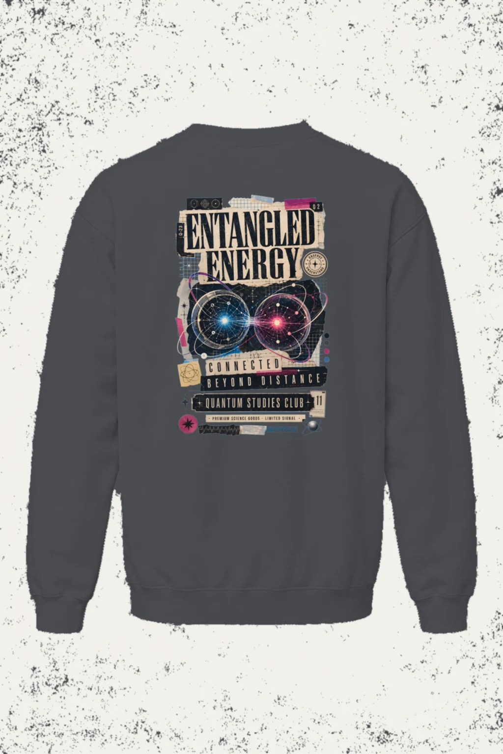 "Entangled Energy" Unisex Sponge Fleece Crewneck Sweatshirt | Bella + Canvas 3901