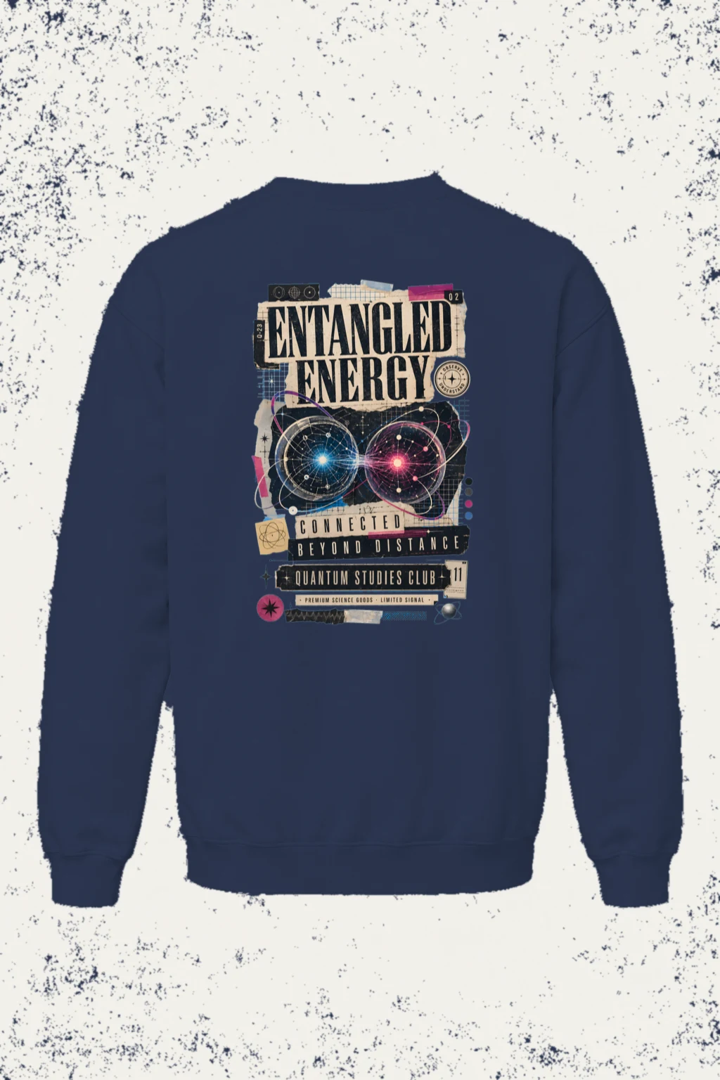 "Entangled Energy" Unisex Sponge Fleece Crewneck Sweatshirt | Bella + Canvas 3901