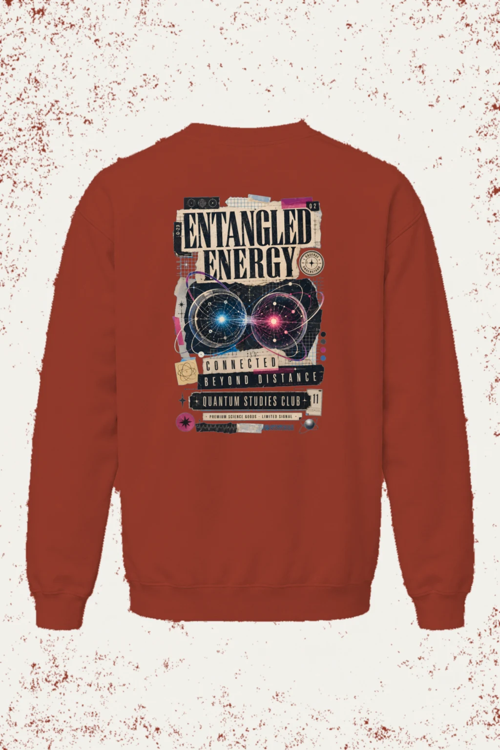 "Entangled Energy" Unisex Sponge Fleece Crewneck Sweatshirt | Bella + Canvas 3901
