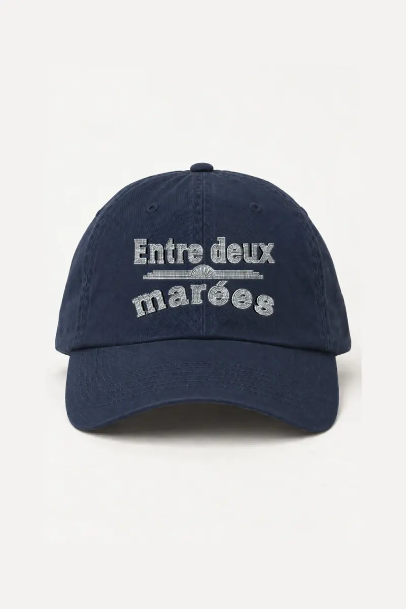 “Entre Deux Marées” Classic Dad Hat · Embroidered | Yupoong 6245CM
