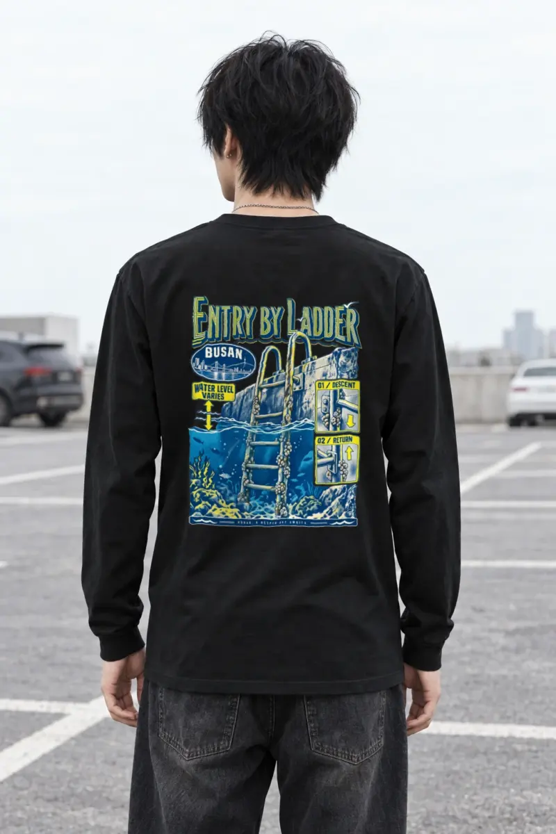 “Entry by Ladder Busan” Unisex Longsleeve T-shirt