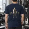 "Equilibrium Deadlift" Heavyweight Unisex Crewneck T-shirt