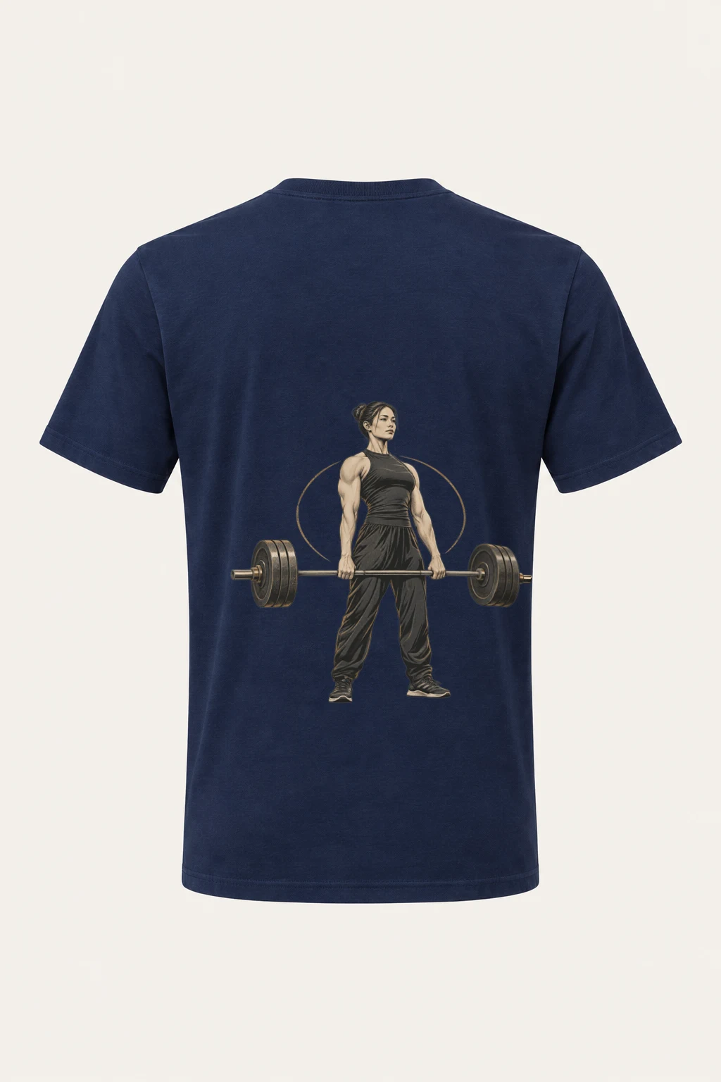 "Equilibrium Deadlift" Heavyweight Unisex Crewneck T-shirt | Gildan 5000