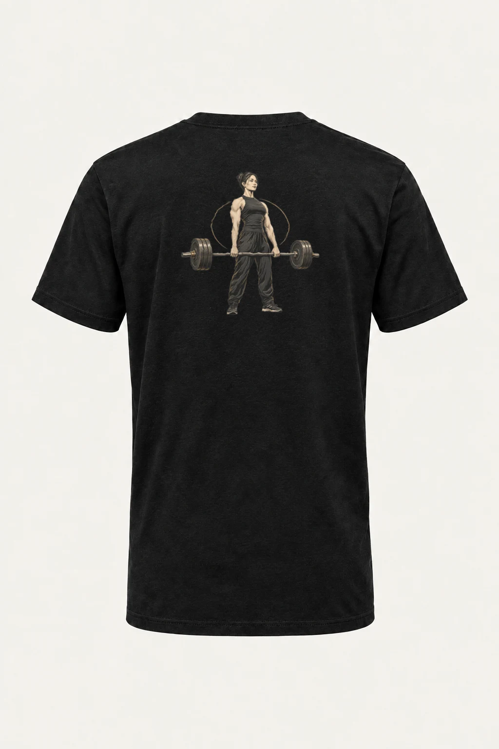 "Equilibrium Deadlift" Heavyweight Unisex Crewneck T-shirt | Gildan 5000