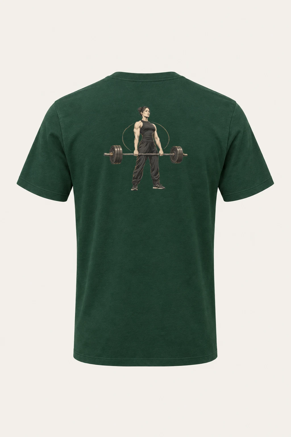 "Equilibrium Deadlift" Heavyweight Unisex Crewneck T-shirt | Gildan 5000