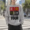 "Error Learn Forward" Unisex Longsleeve T-shirt | Gildan 2400
