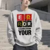 "Error Learn From Your" Heavy Blend Unisex Crewneck Sweatshirt | Gildan 18000