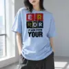 "Error Study" Heavyweight Unisex Crewneck T-shirt | Gildan 5000