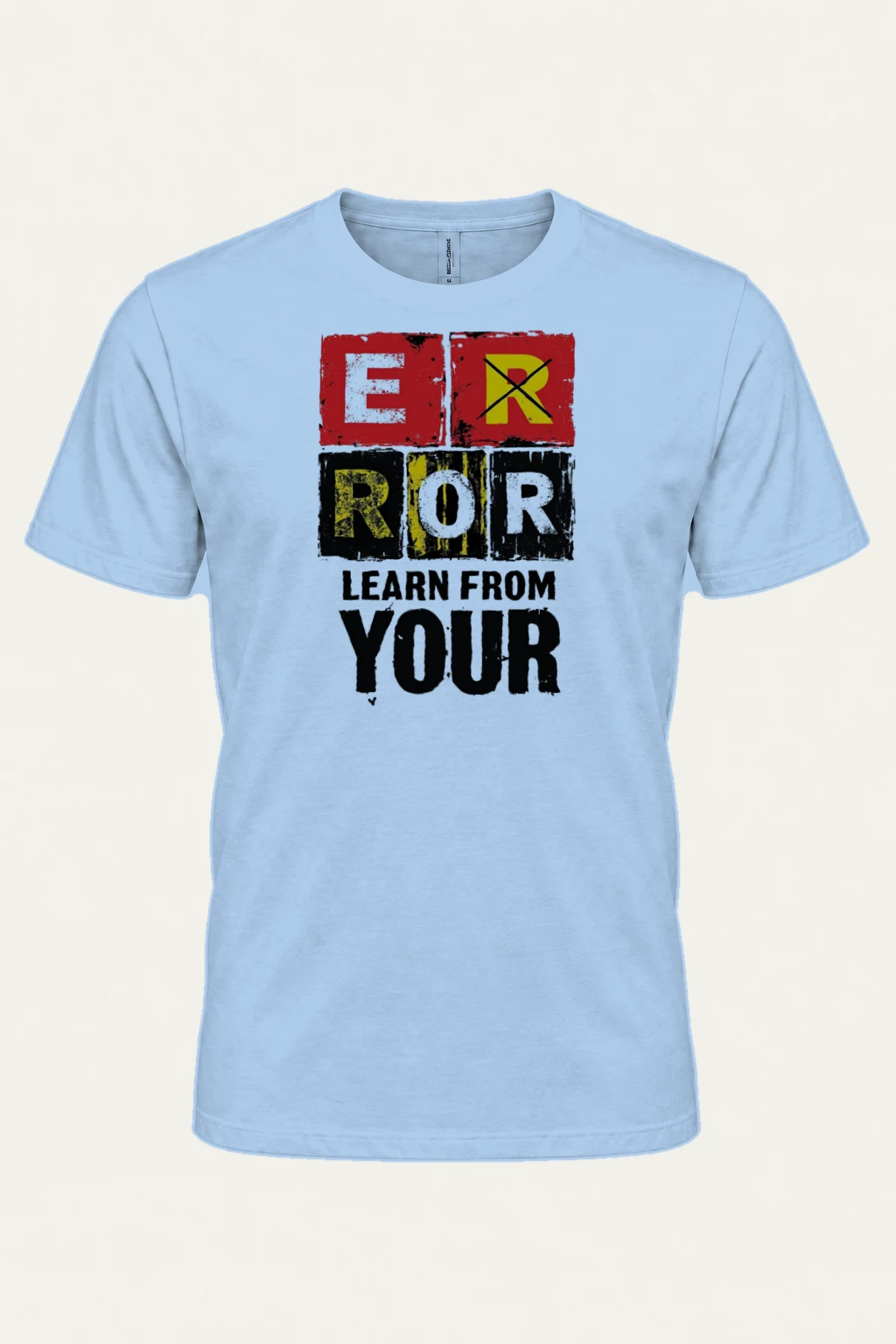 "Error Study" Heavyweight Unisex Crewneck T-shirt | Gildan 5000