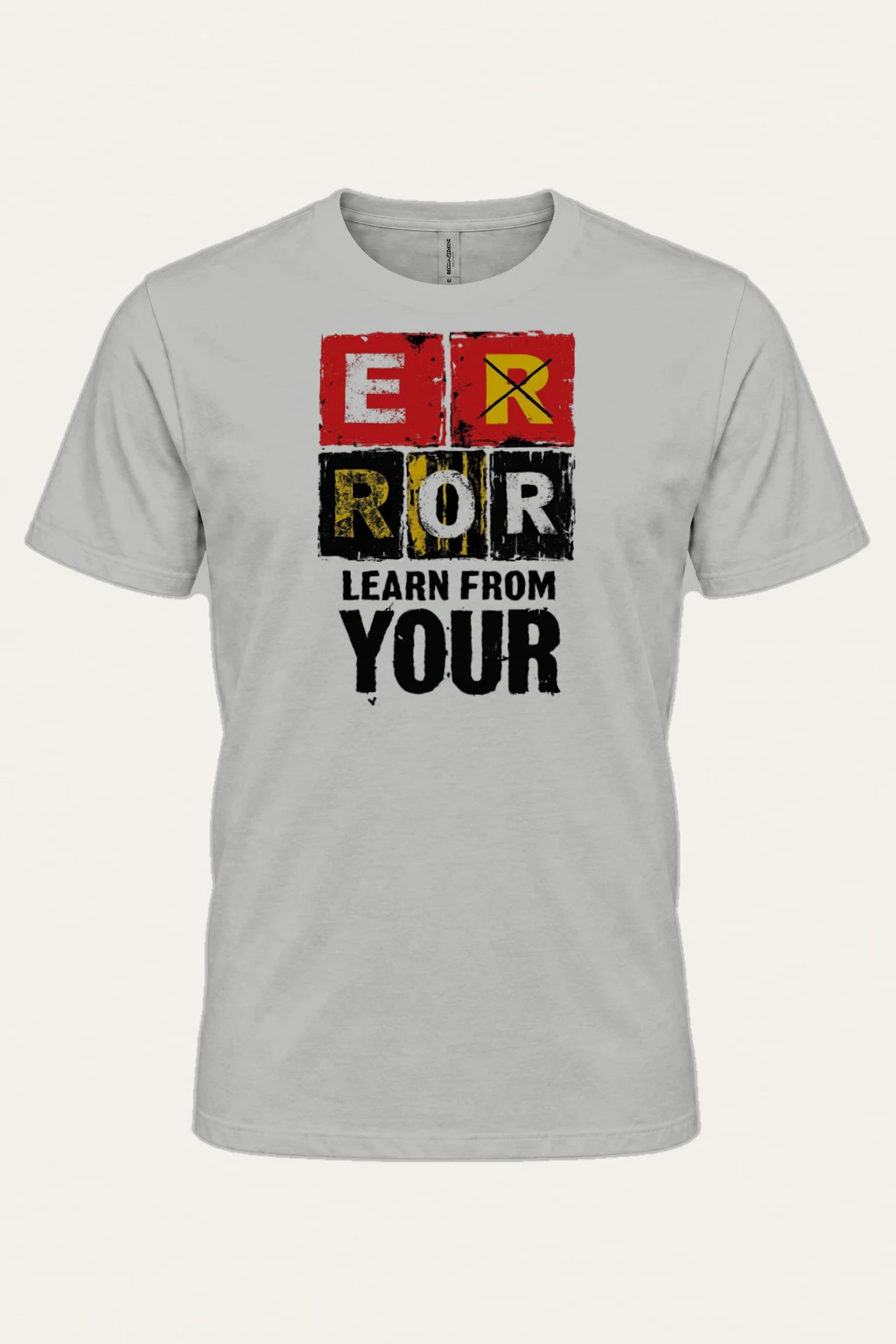 "Error Study" Heavyweight Unisex Crewneck T-shirt | Gildan 5000