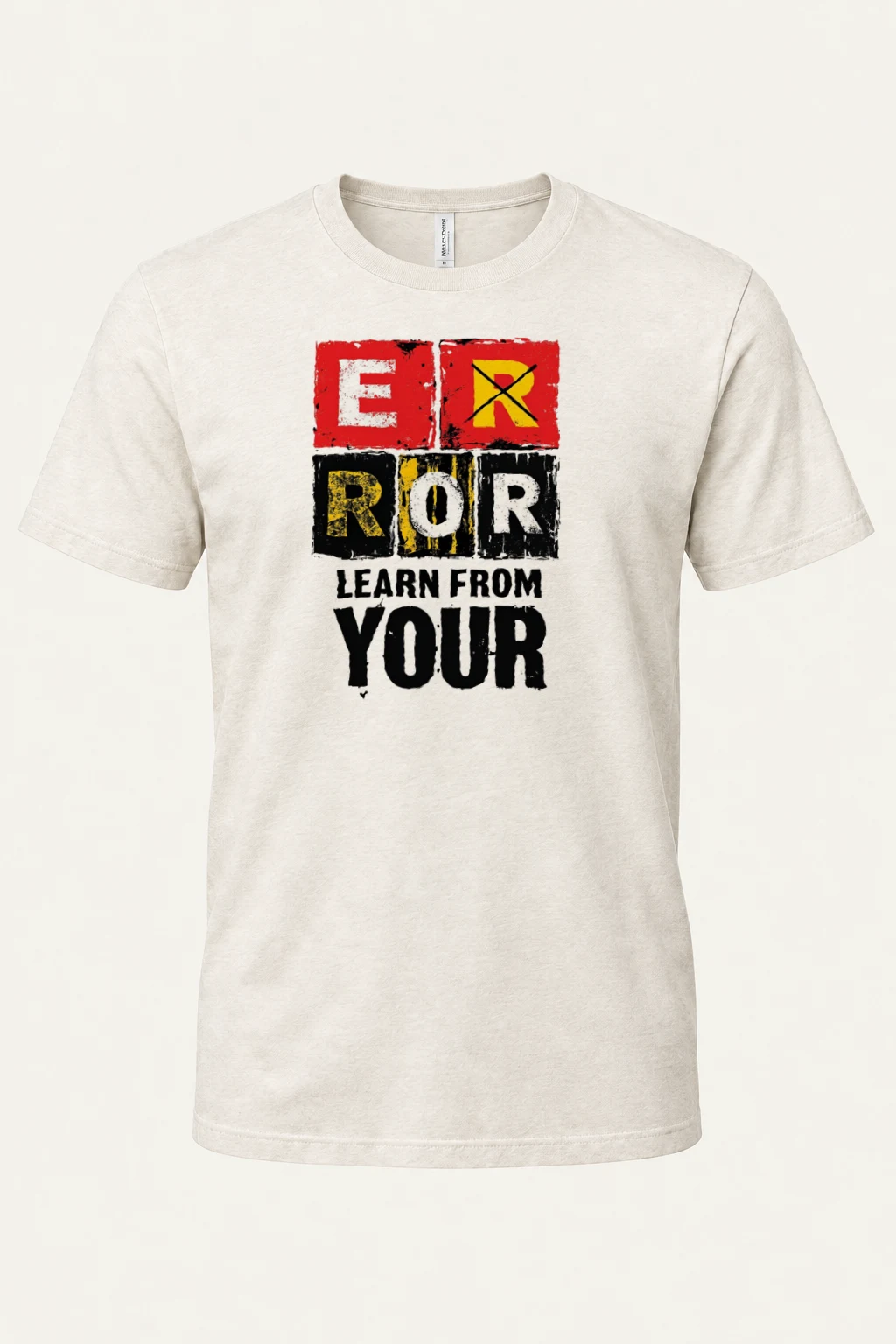"Error Study" Heavyweight Unisex Crewneck T-shirt | Gildan 5000