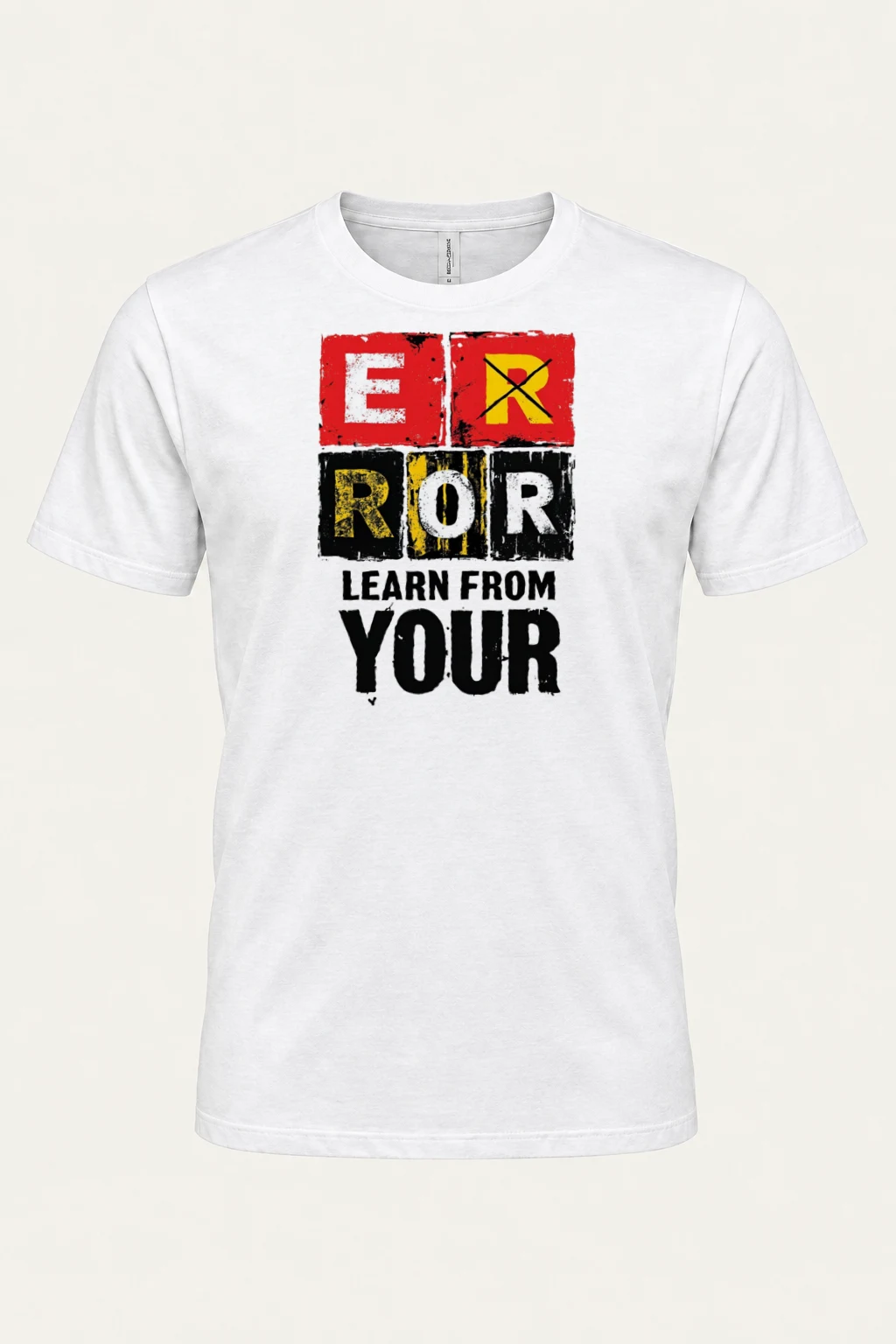 "Error Study" Heavyweight Unisex Crewneck T-shirt | Gildan 5000