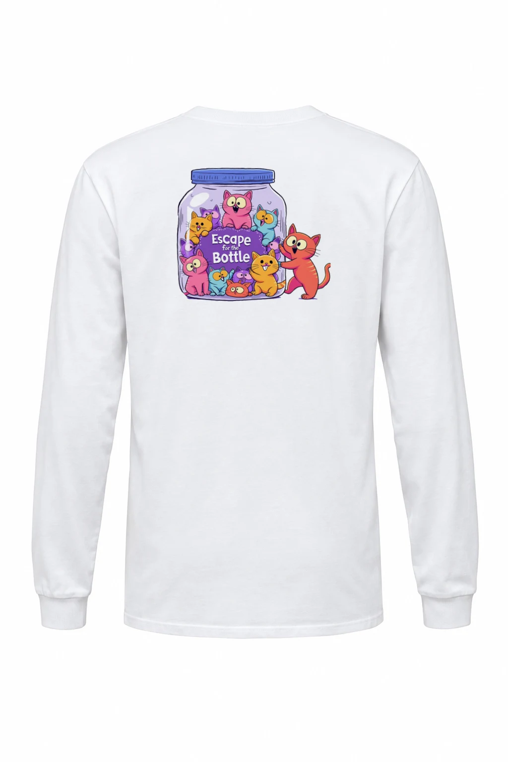 "Escape For The Bottle" Unisex Longsleeve T-shirt | Gildan 2400