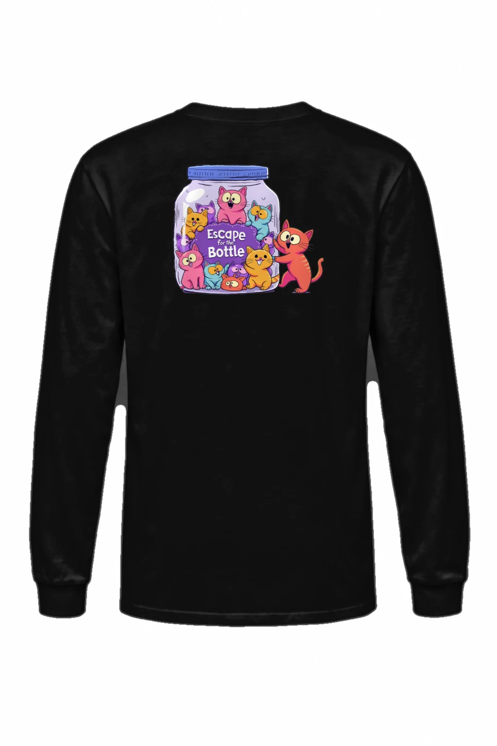"Escape For The Bottle" Unisex Longsleeve T-shirt | Gildan 2400