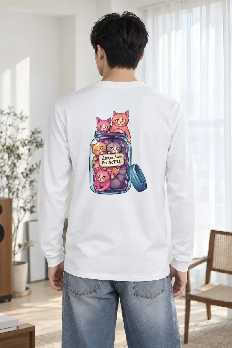 "Escape From The Bottle" Unisex Longsleeve T-shirt