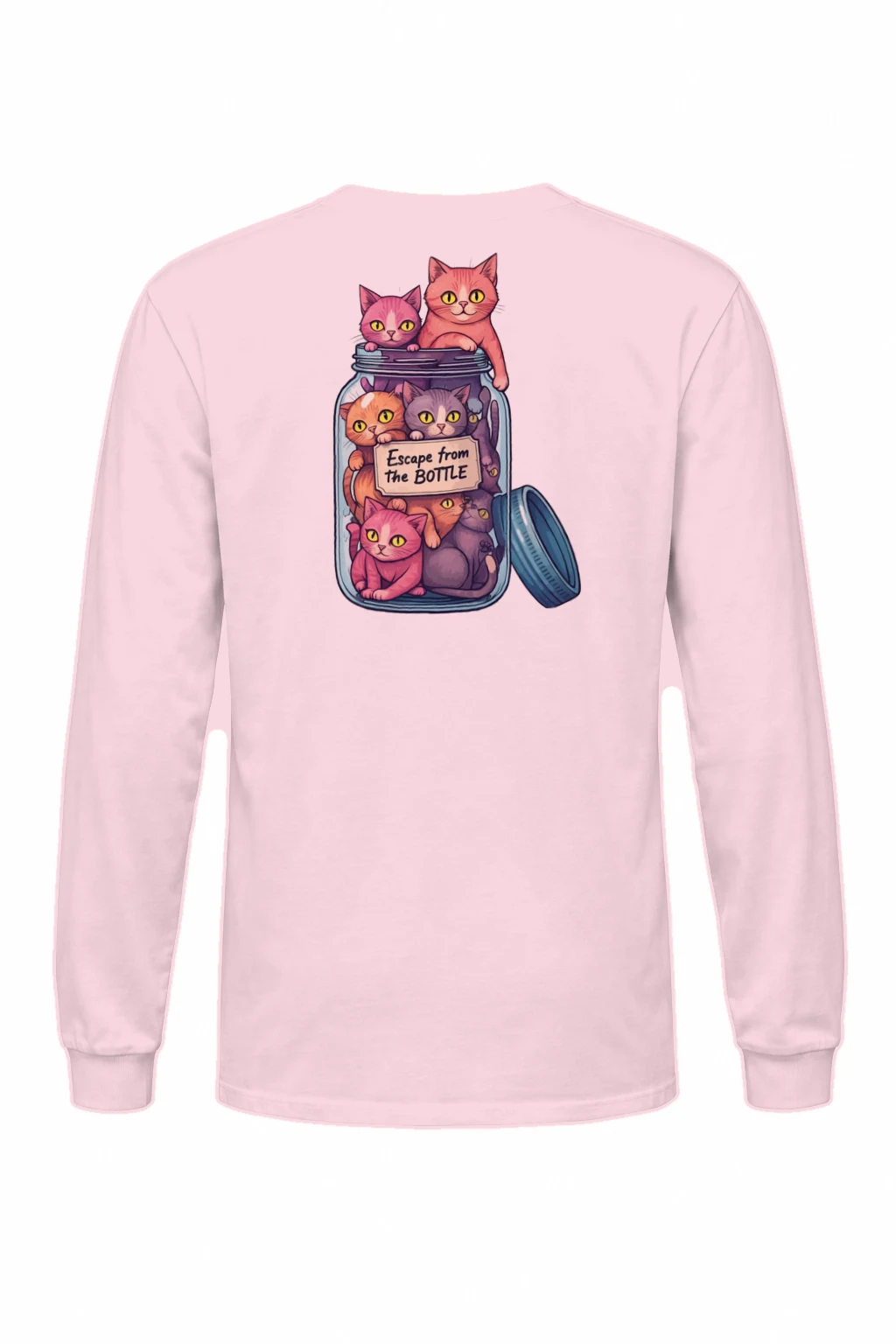 "Escape From The Bottle" Unisex Longsleeve T-shirt | Gildan 2400