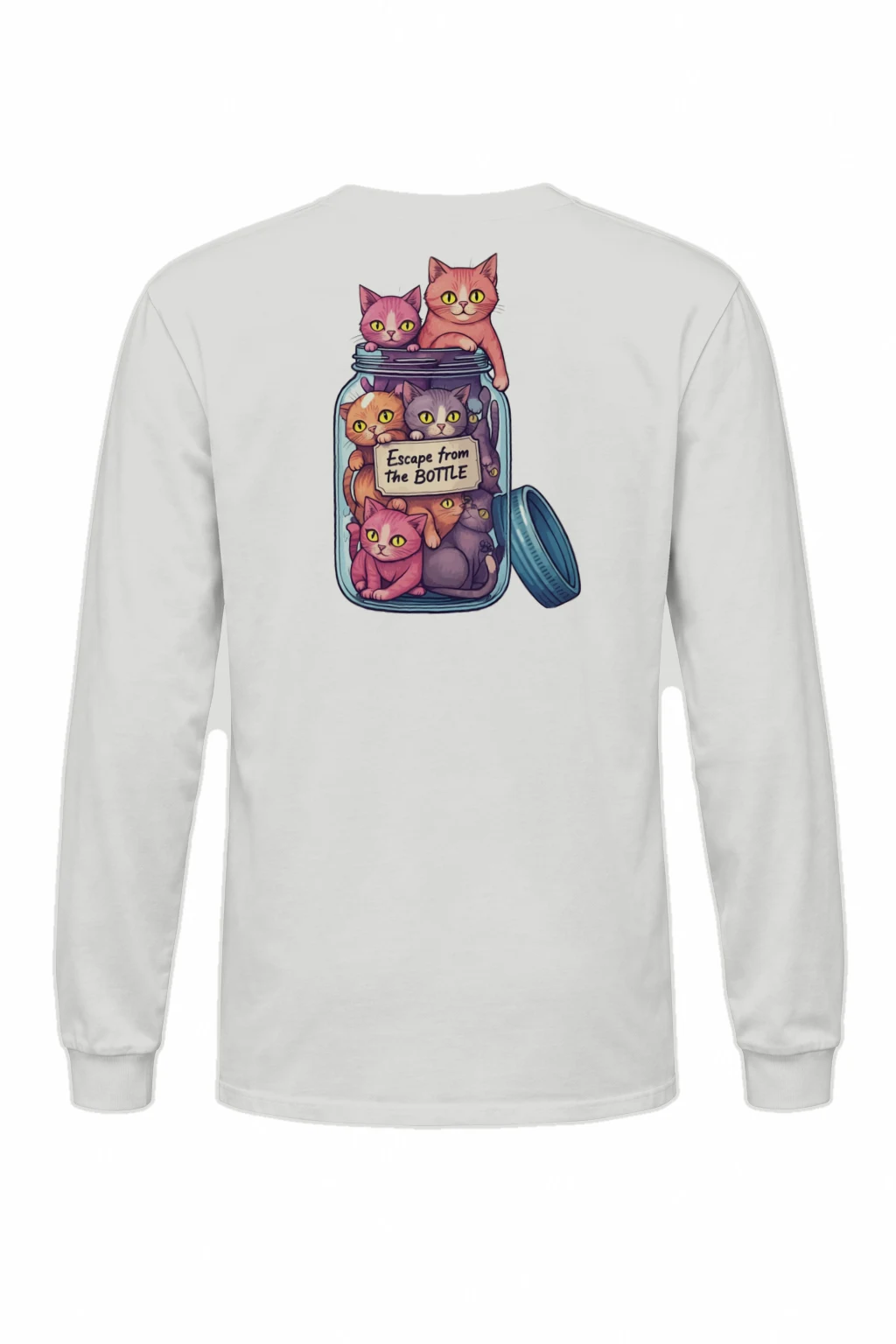 "Escape From The Bottle" Unisex Longsleeve T-shirt | Gildan 2400