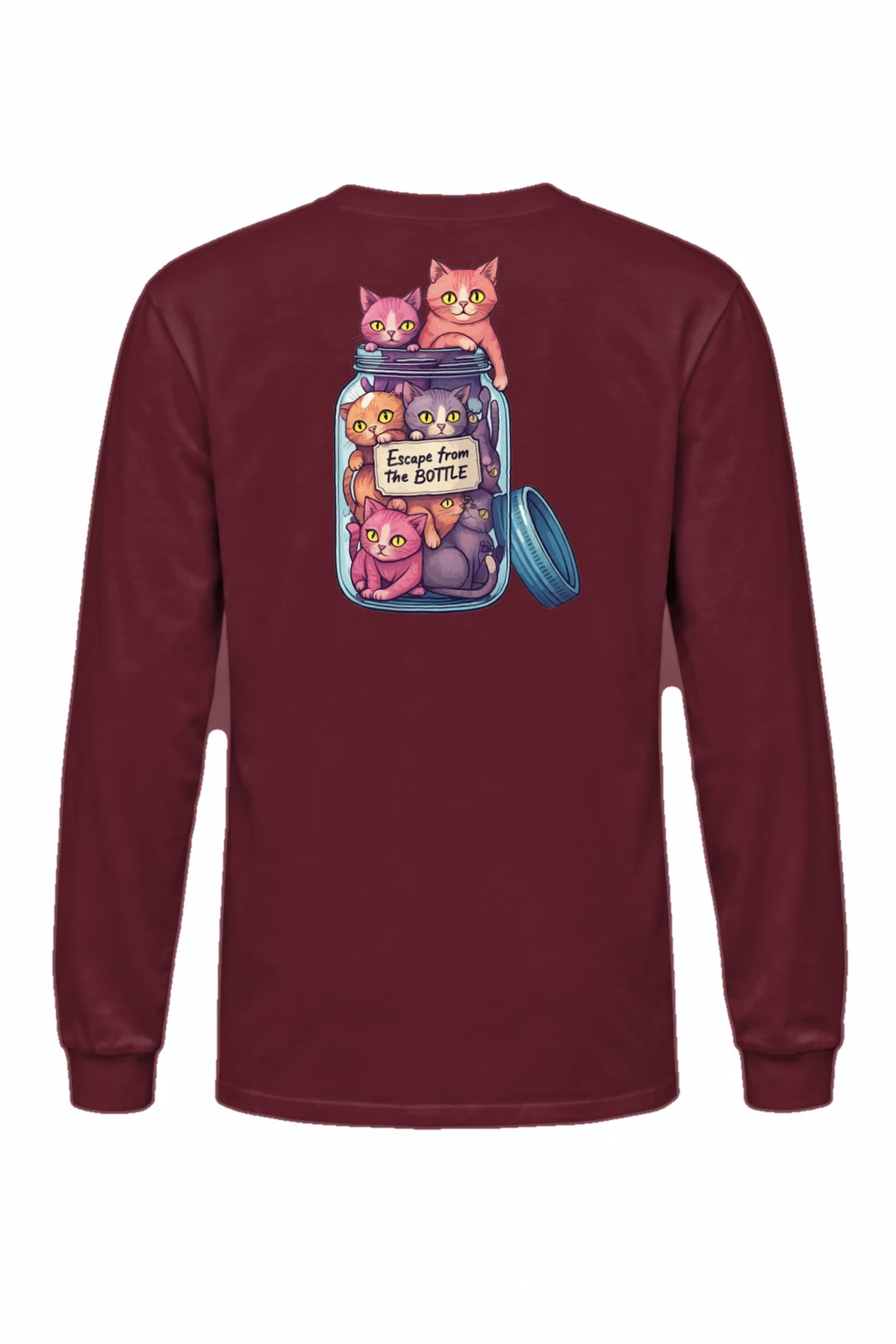 "Escape From The Bottle" Unisex Longsleeve T-shirt | Gildan 2400