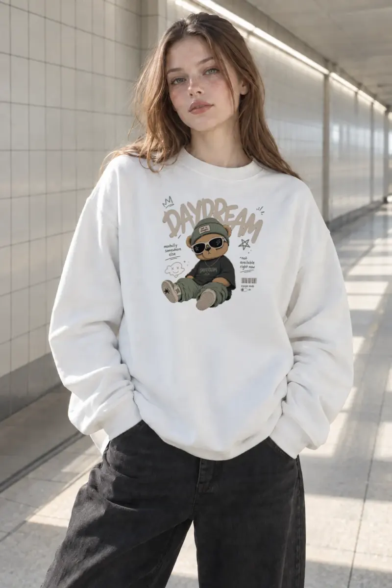 "Escape Mode" Heavy Blend Unisex Crewneck Sweatshirt | Gildan 18000