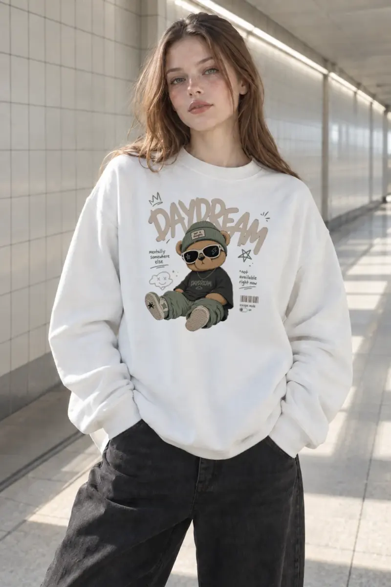“Escape Mode” Heavy Blend Unisex Crewneck Sweatshirt | Gildan 18000