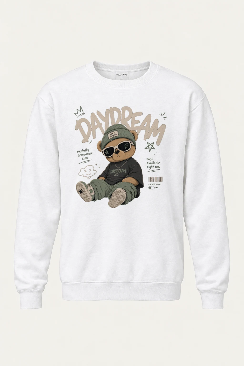 "Escape Mode" Heavy Blend Unisex Crewneck Sweatshirt | Gildan 18000