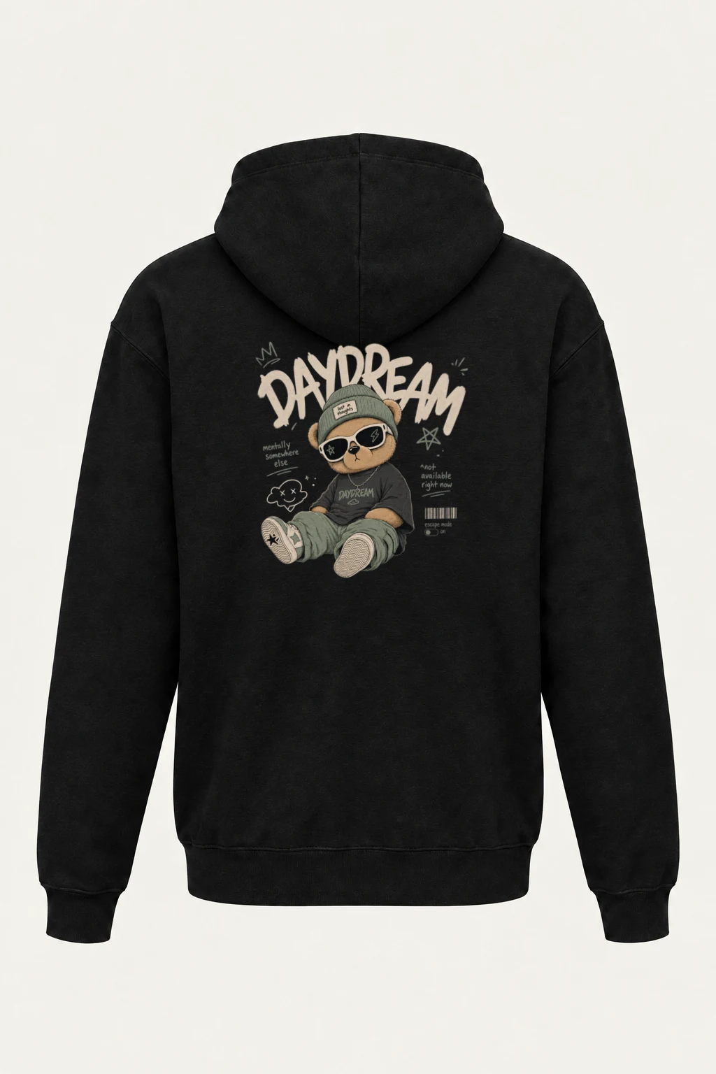 "Escape Mode On" Heavy Blend Unisex Pullover Hoodie | Gildan 18500