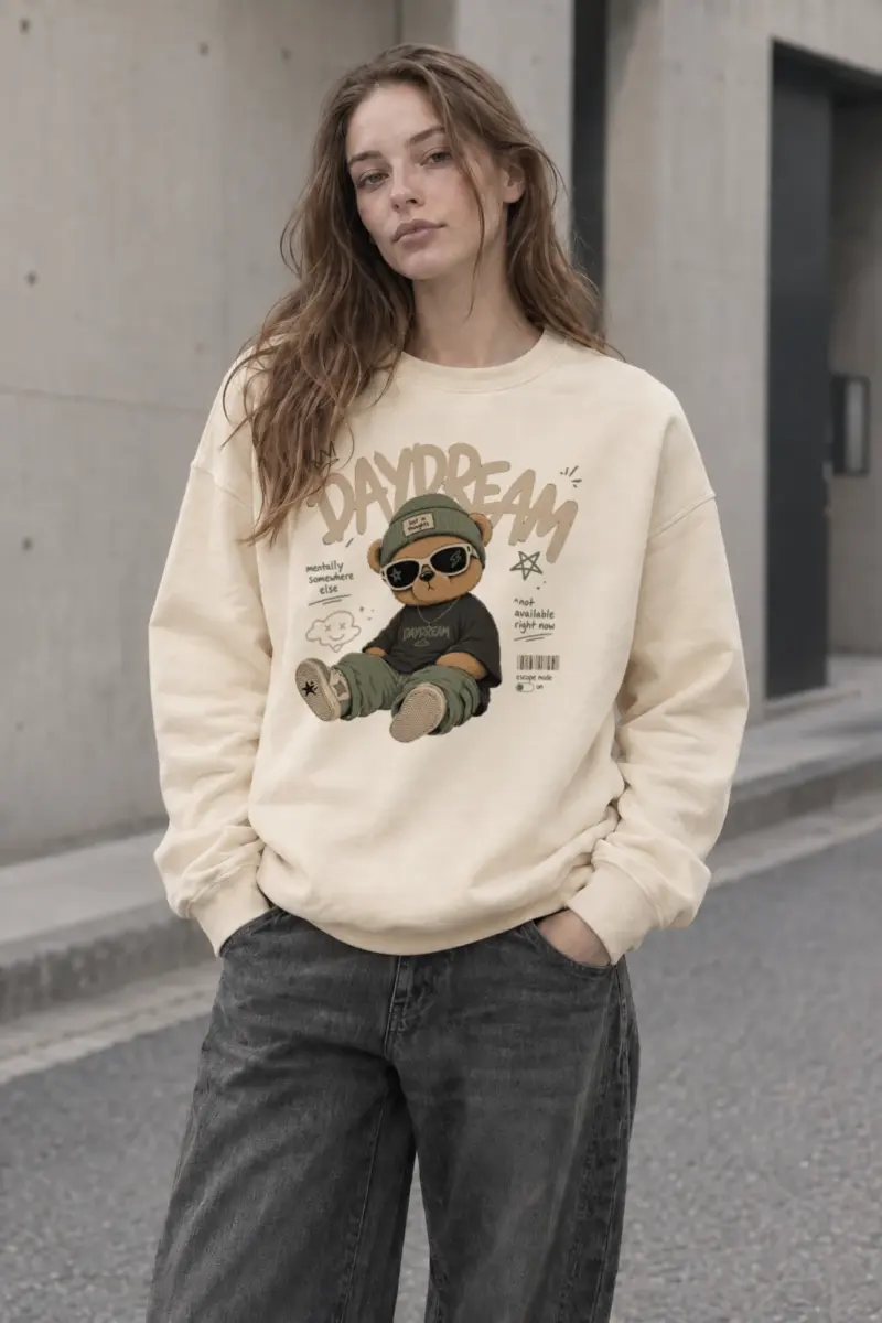“Escape Mode” Unisex Sponge Fleece Crewneck Sweatshirt | Bella + Canvas 3901