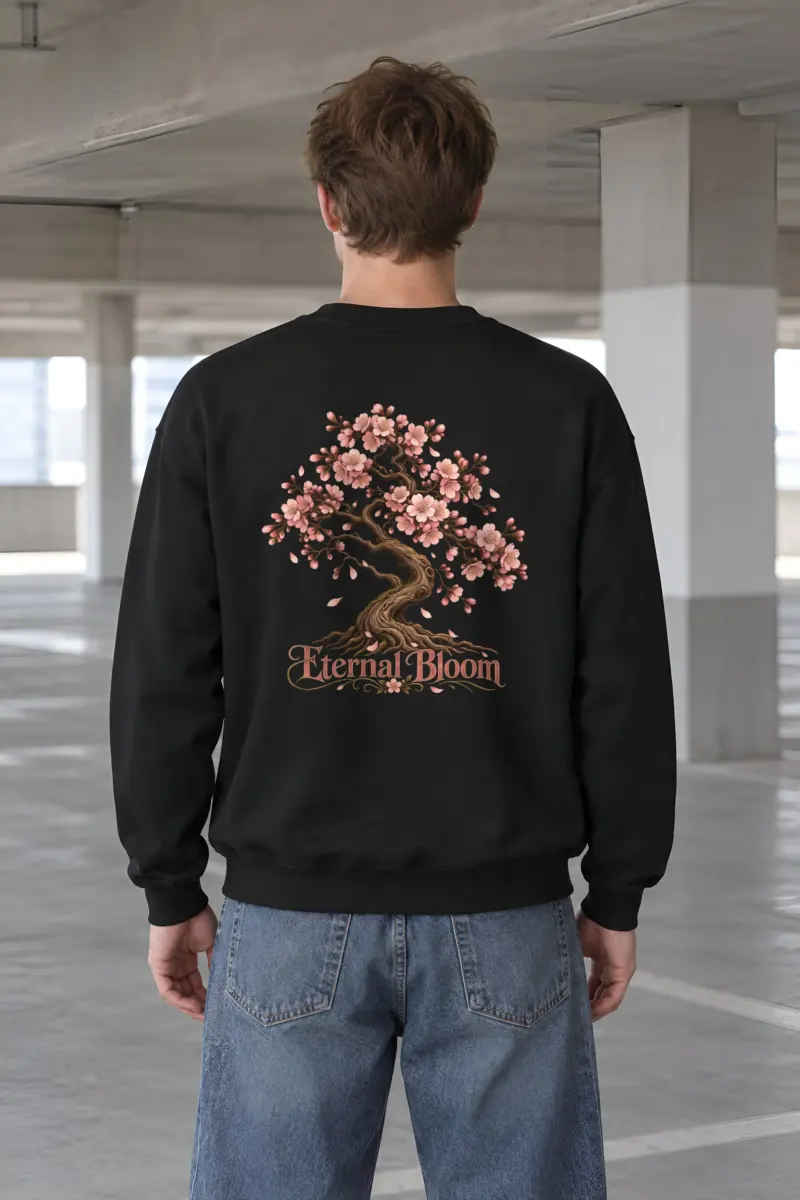 "Eternal Bloom" Heavy Blend Unisex Crewneck Sweatshirt