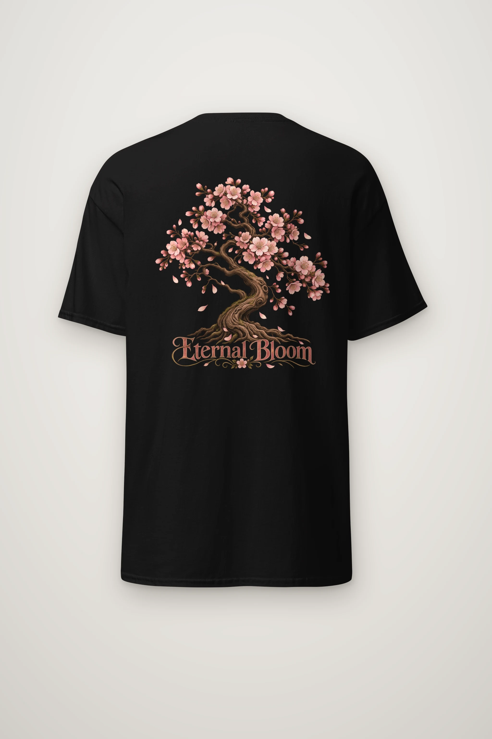"Eternal Bloom" Heavyweight Unisex Crewneck T-shirt