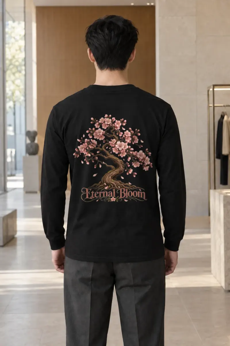 "Eternal Bloom" Unisex Longsleeve T-shirt | Gildan 2400