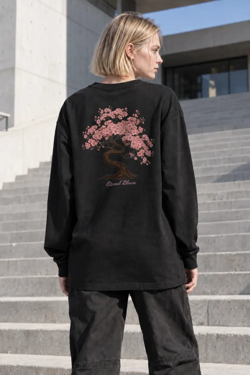 "Eternal Bloom" Unisex Longsleeve T-shirt | Gildan 2400