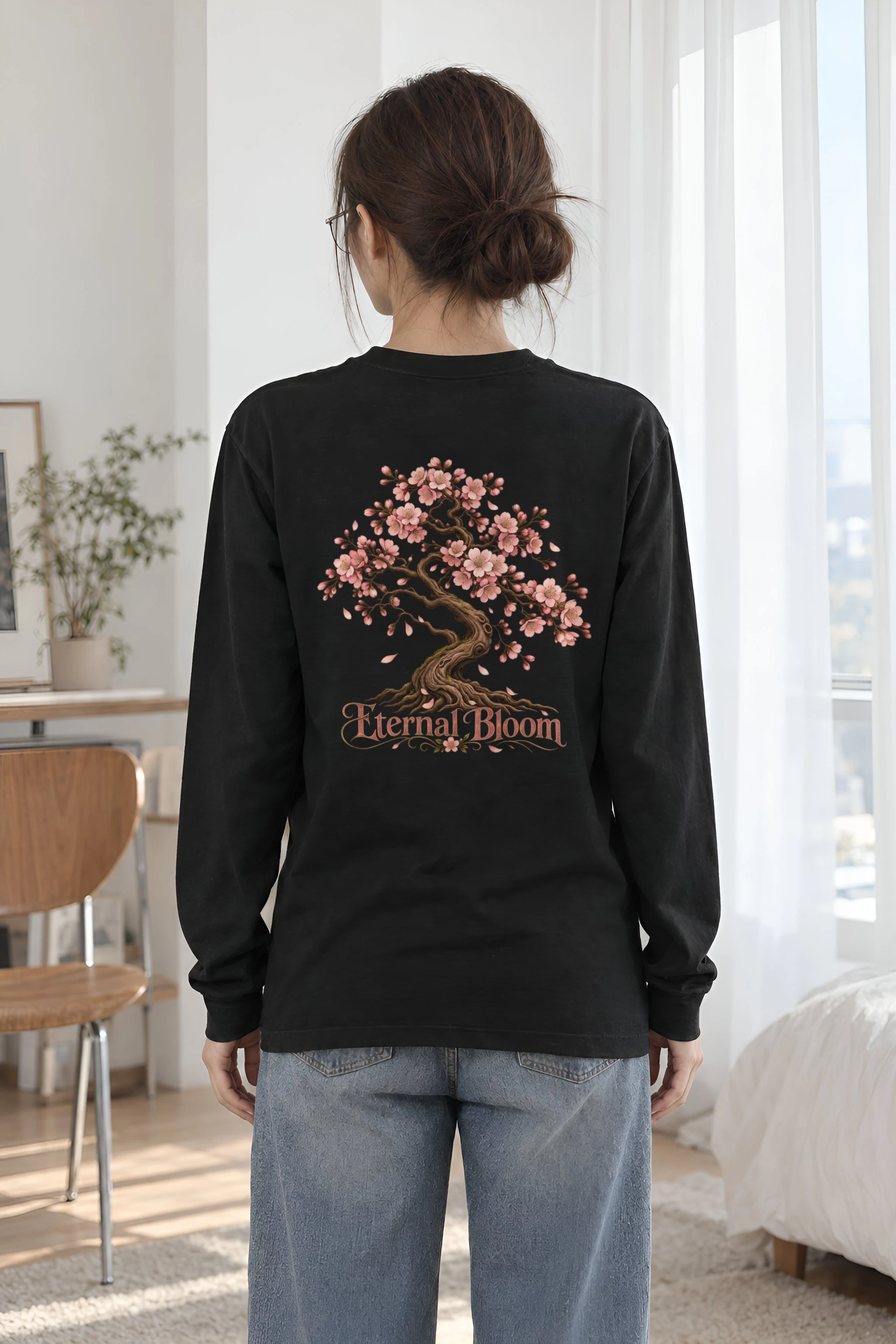 "Eternal Bloom" Unisex Longsleeve T-shirt