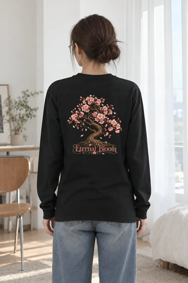 "Eternal Bloom" Unisex Longsleeve T-shirt
