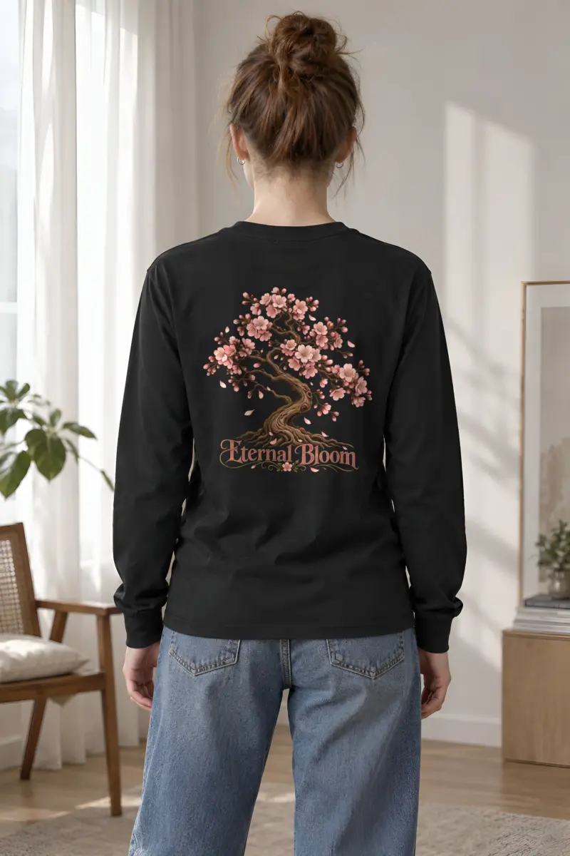 "Eternal Bloom" Unisex Longsleeve T-shirt
