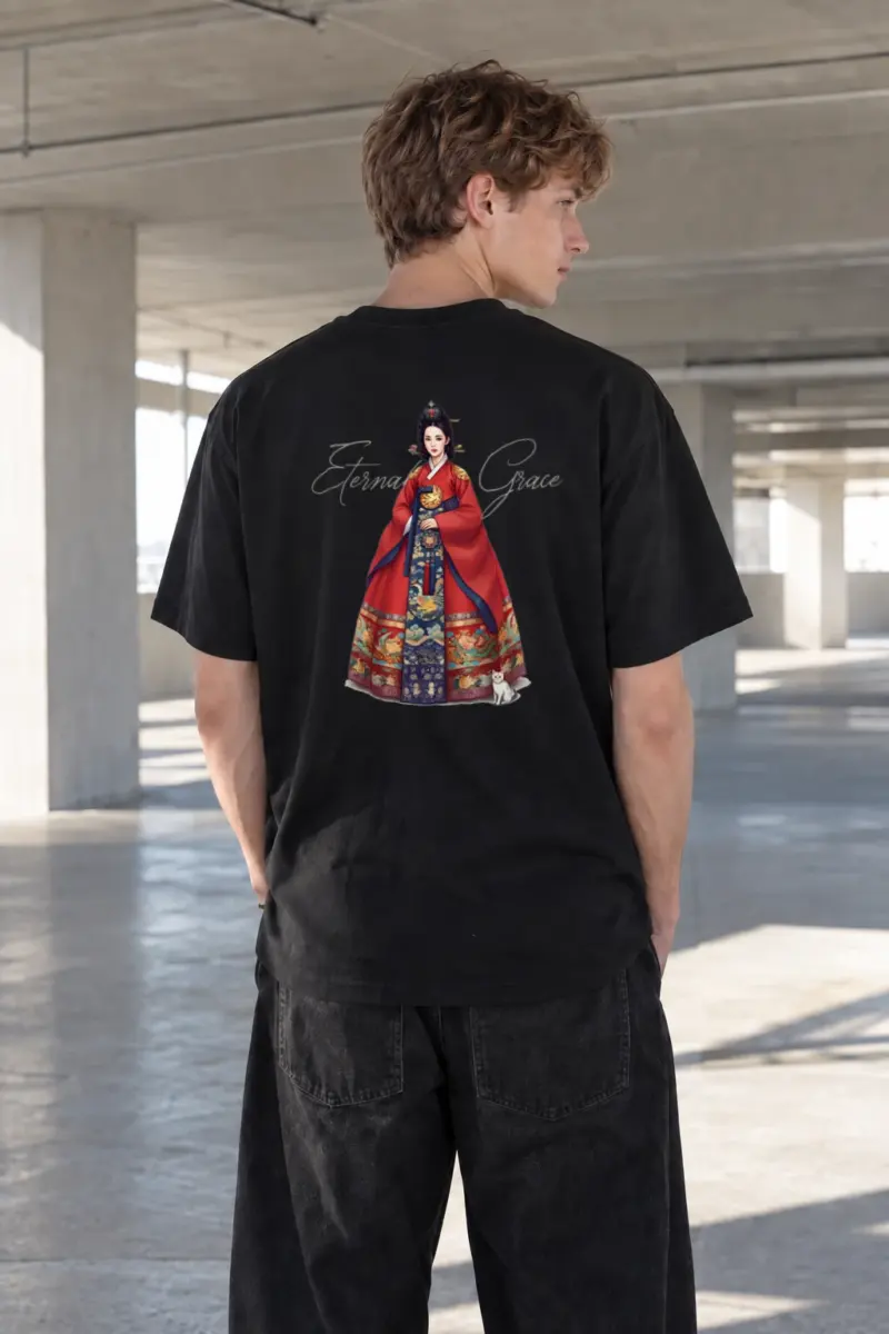 "Eternal Grace" Heavyweight Unisex Crewneck T-shirt | Gildan 5000