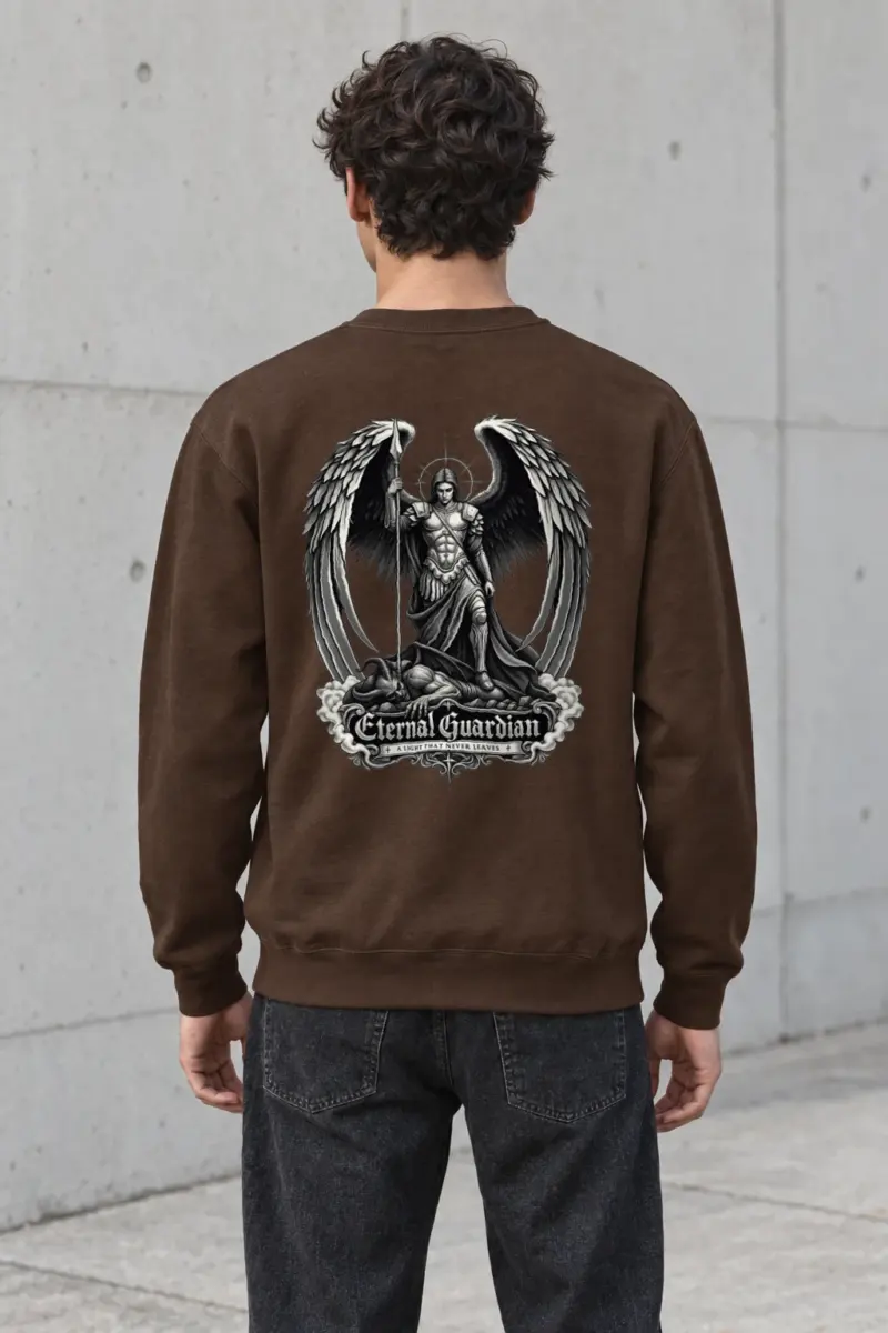 "Eternal Guardian" Heavy Blend Unisex Crewneck Sweatshirt | Gildan 18000