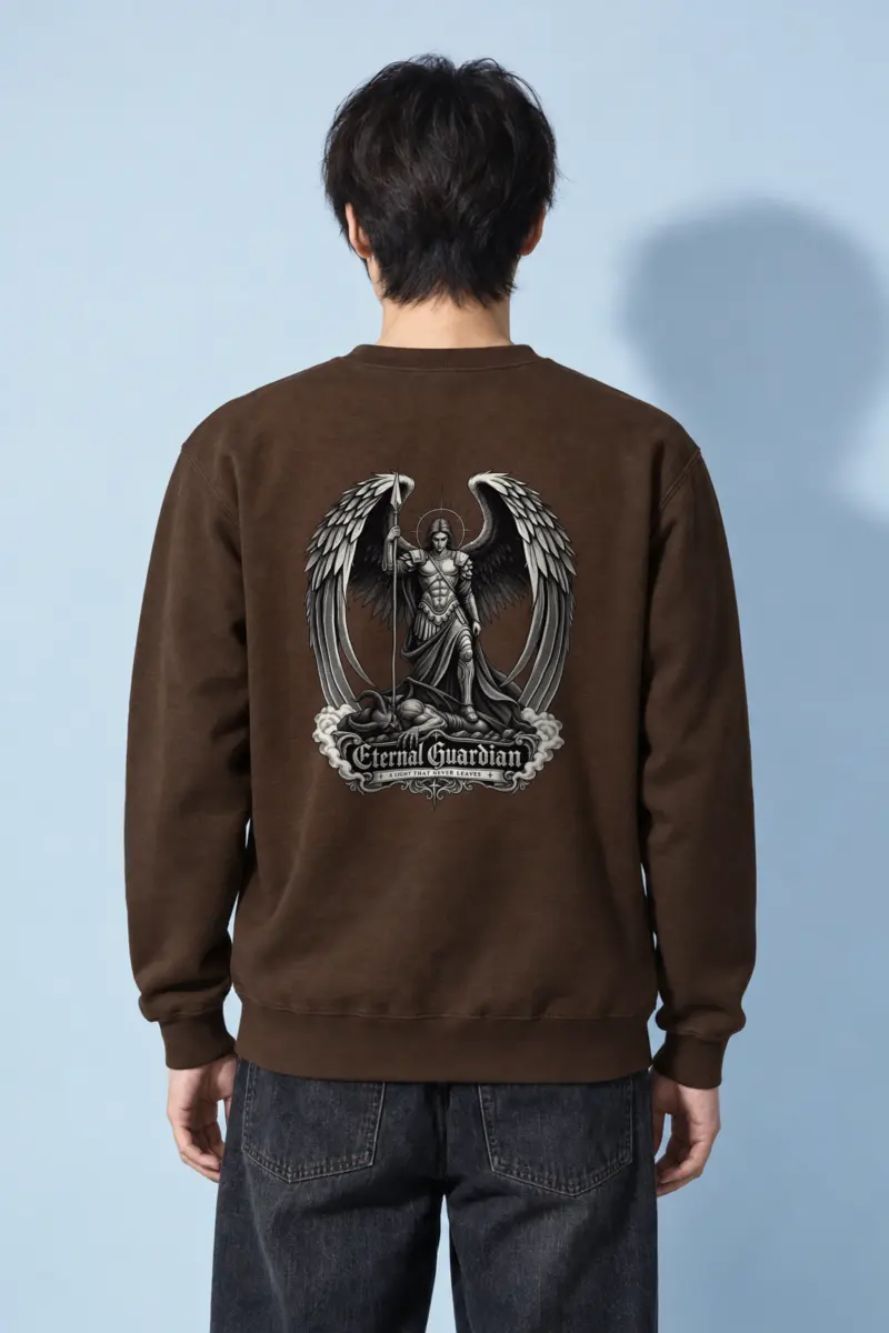 "Eternal Guardian" Heavy Blend Unisex Crewneck Sweatshirt