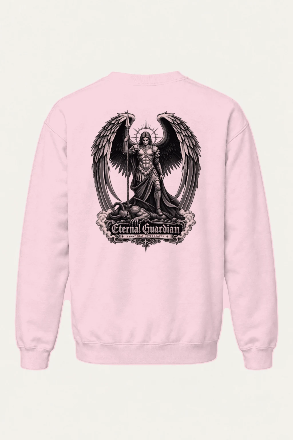 "Eternal Guardian" Heavy Blend Unisex Crewneck Sweatshirt | Gildan 18000