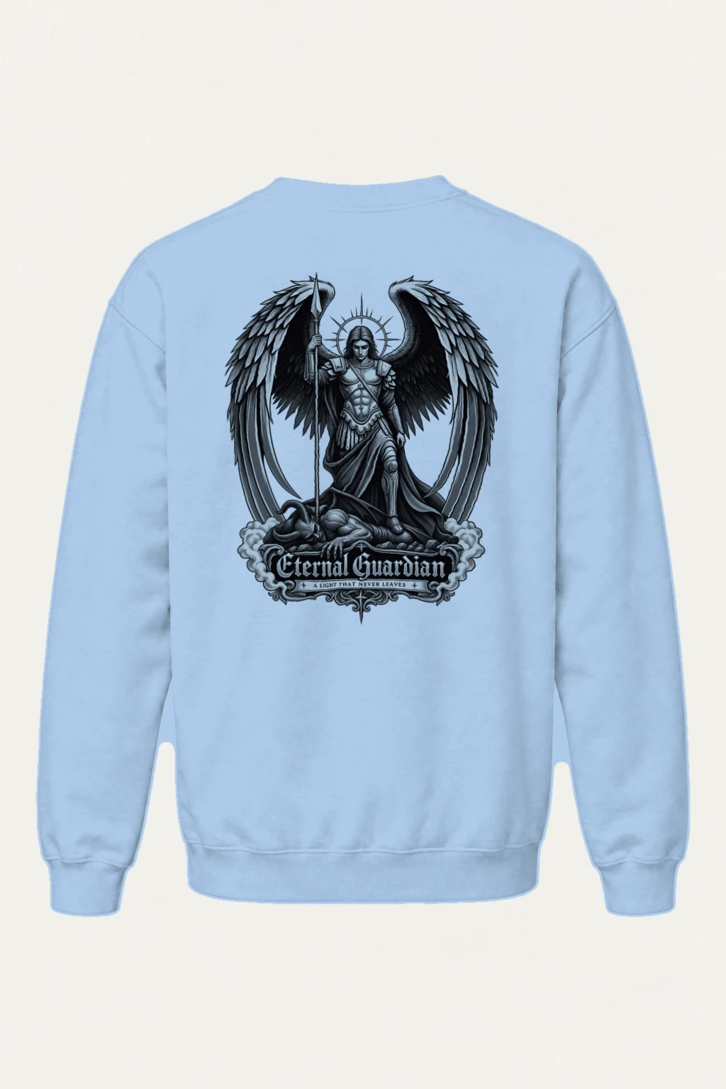 "Eternal Guardian" Heavy Blend Unisex Crewneck Sweatshirt | Gildan 18000