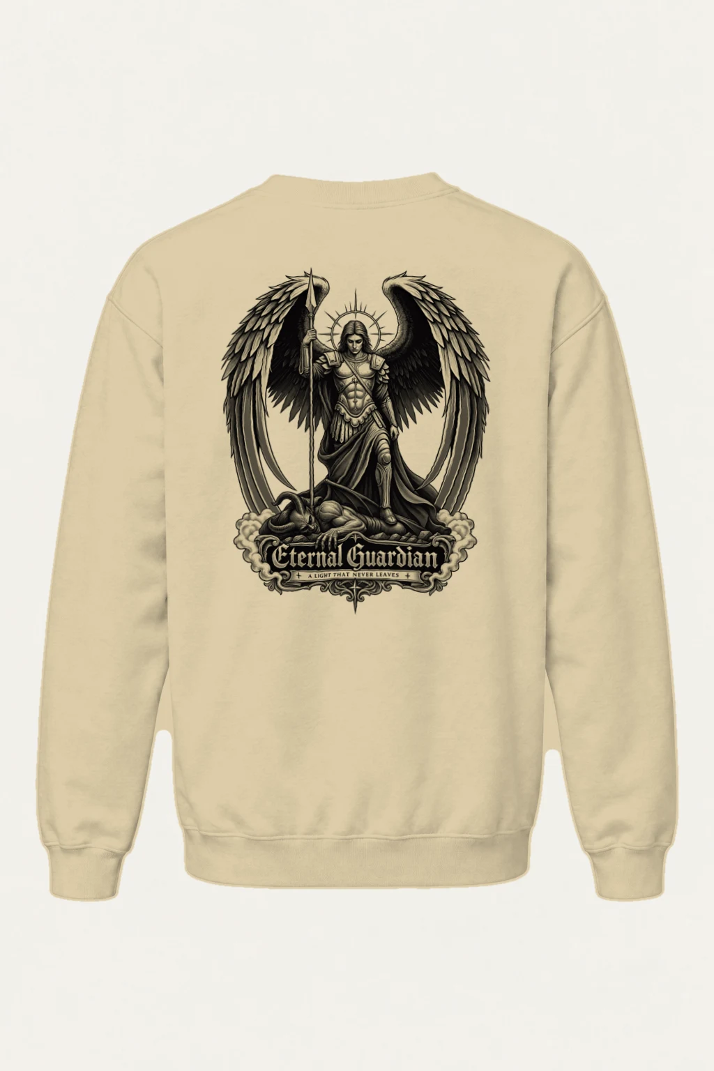 "Eternal Guardian" Heavy Blend Unisex Crewneck Sweatshirt | Gildan 18000