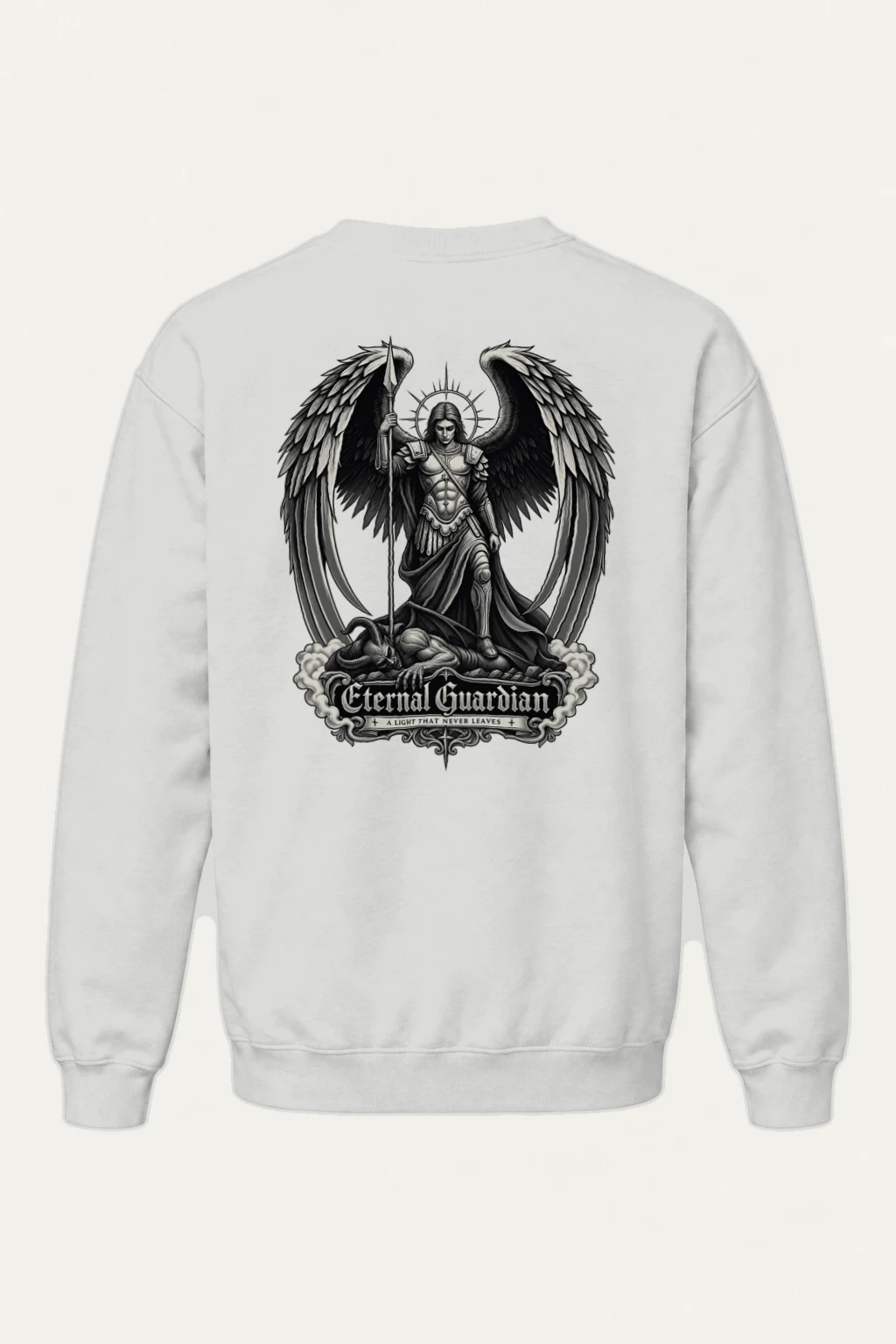 "Eternal Guardian" Heavy Blend Unisex Crewneck Sweatshirt | Gildan 18000