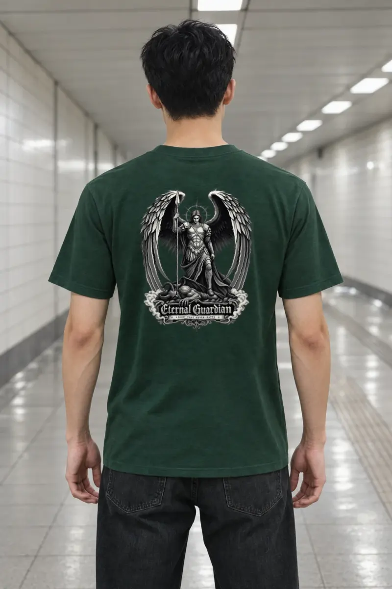 "Eternal Guardian" Heavyweight Unisex Crewneck T-shirt