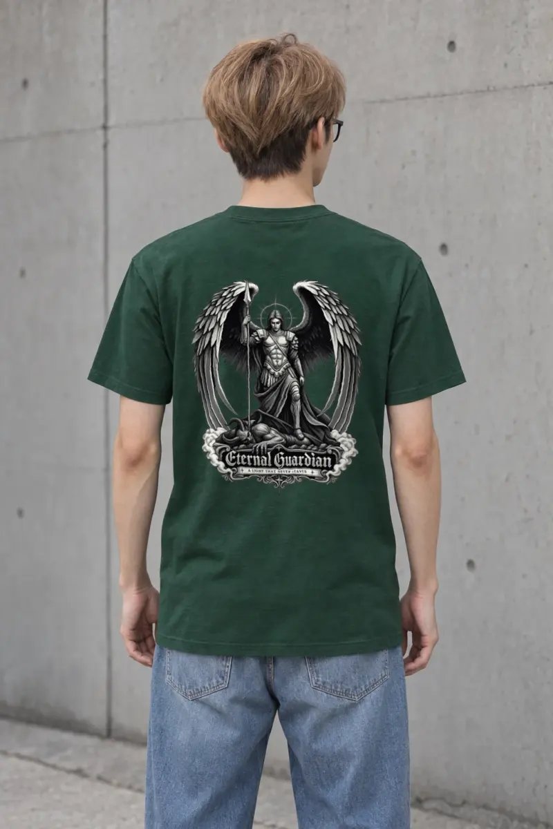 "Eternal Guardian" Heavyweight Unisex Crewneck T-shirt