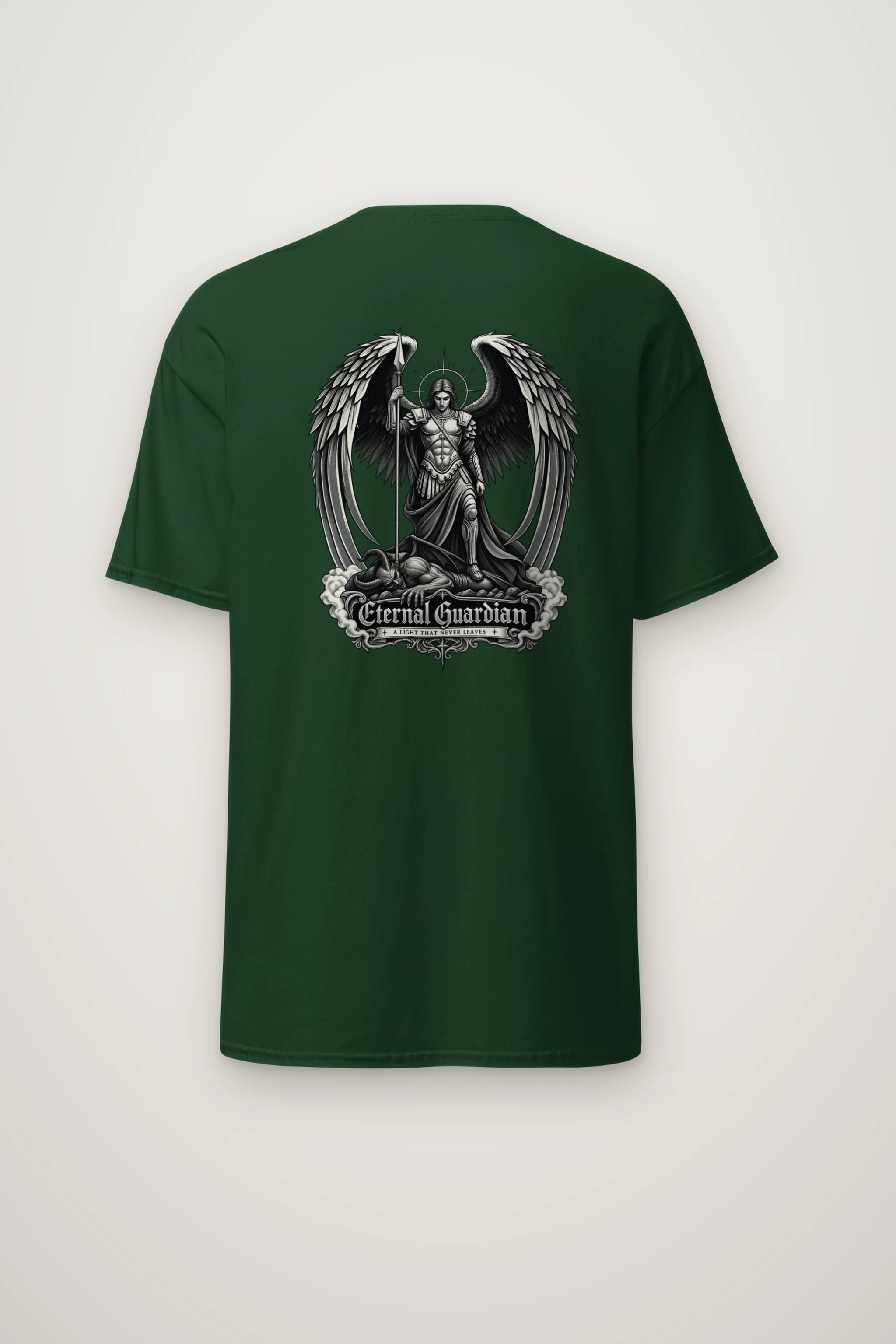 "Eternal Guardian" Heavyweight Unisex Crewneck T-shirt