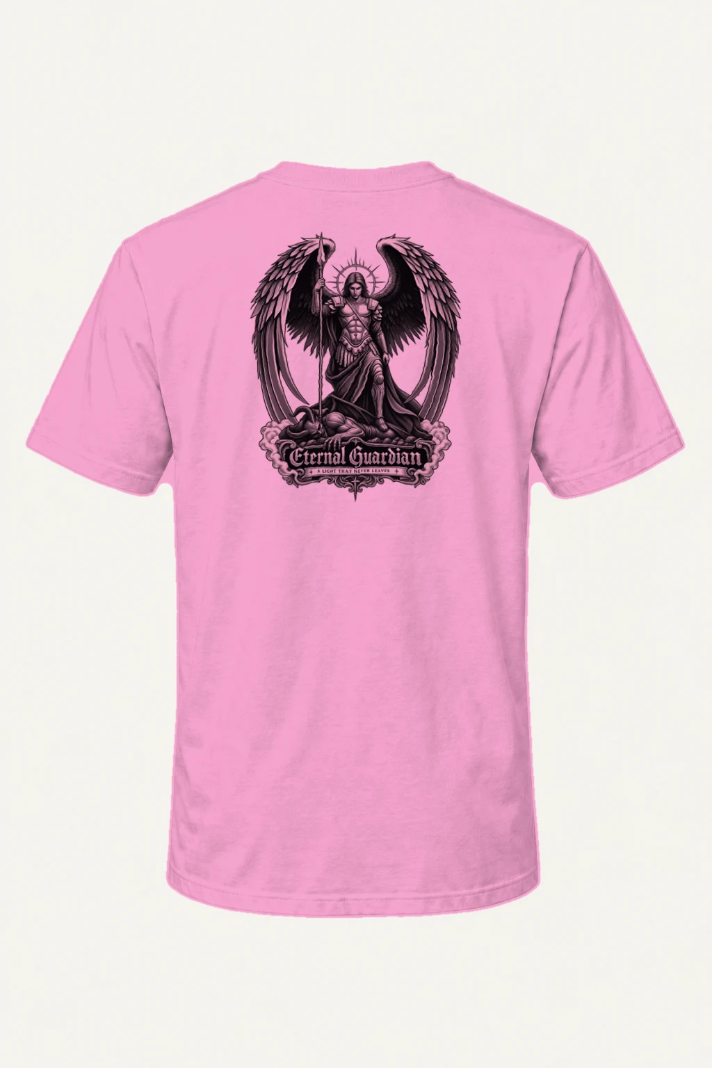 "Eternal Guardian" Heavyweight Unisex Crewneck T-shirt | Gildan 5000