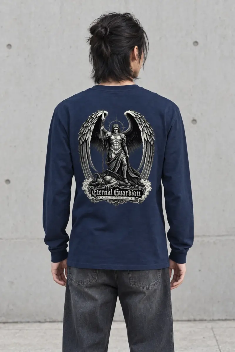 "Eternal Guardian" Unisex Longsleeve T-shirt | Gildan 2400
