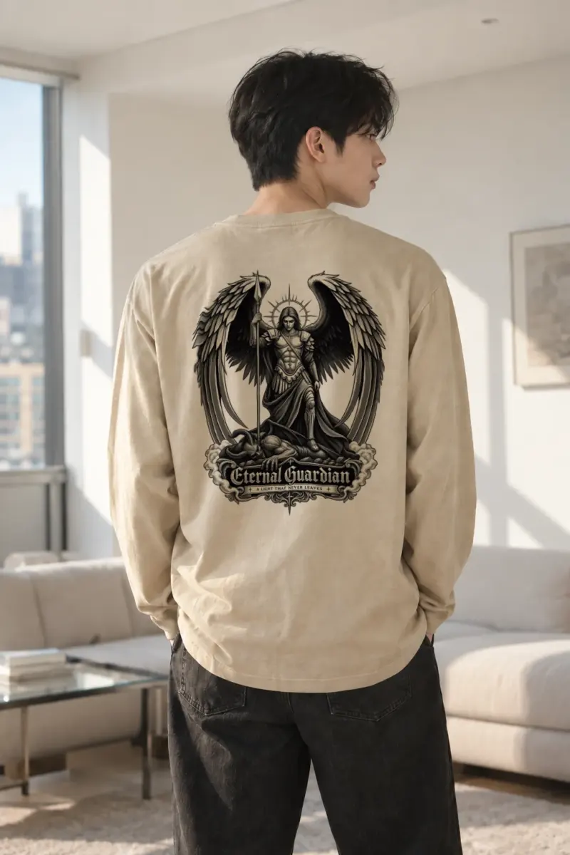 "Eternal Guardian" Unisex Longsleeve T-shirt | Gildan 2400