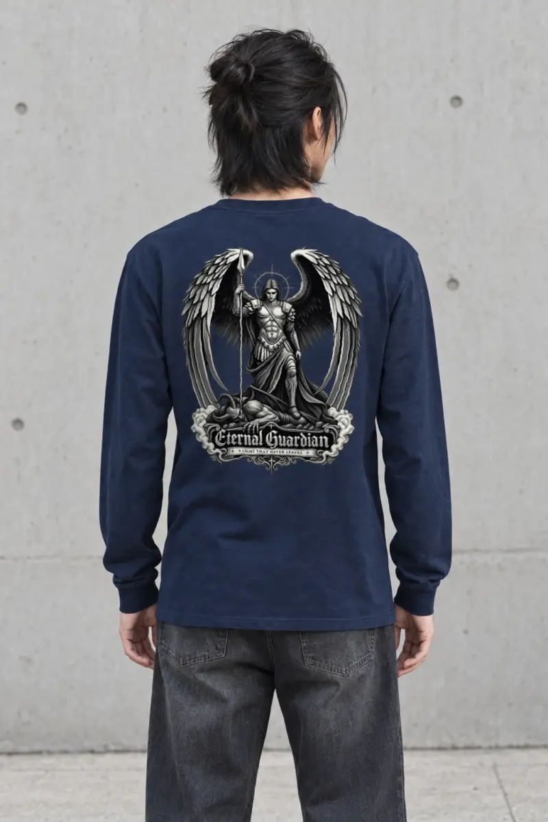 "Eternal Guardian" Unisex Longsleeve T-shirt