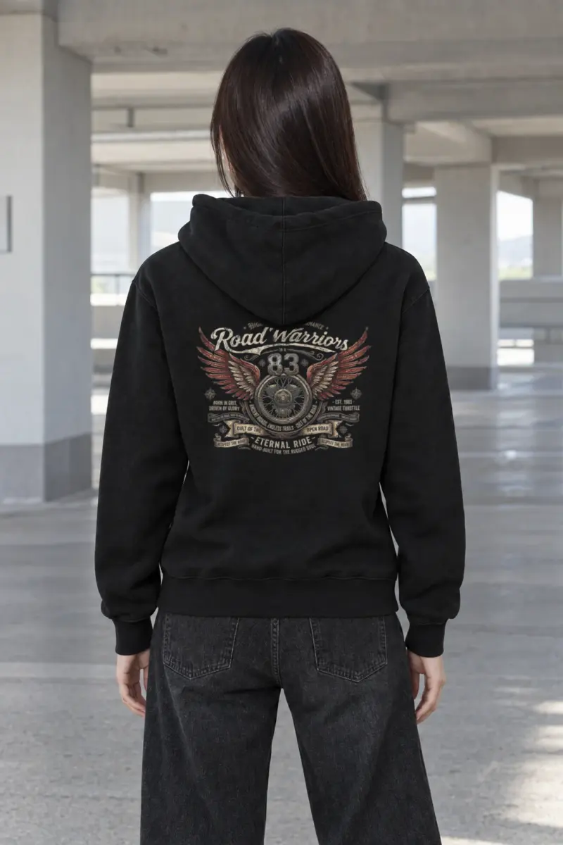 "Eternal Ride 83" Heavy Blend Unisex Pullover Hoodie